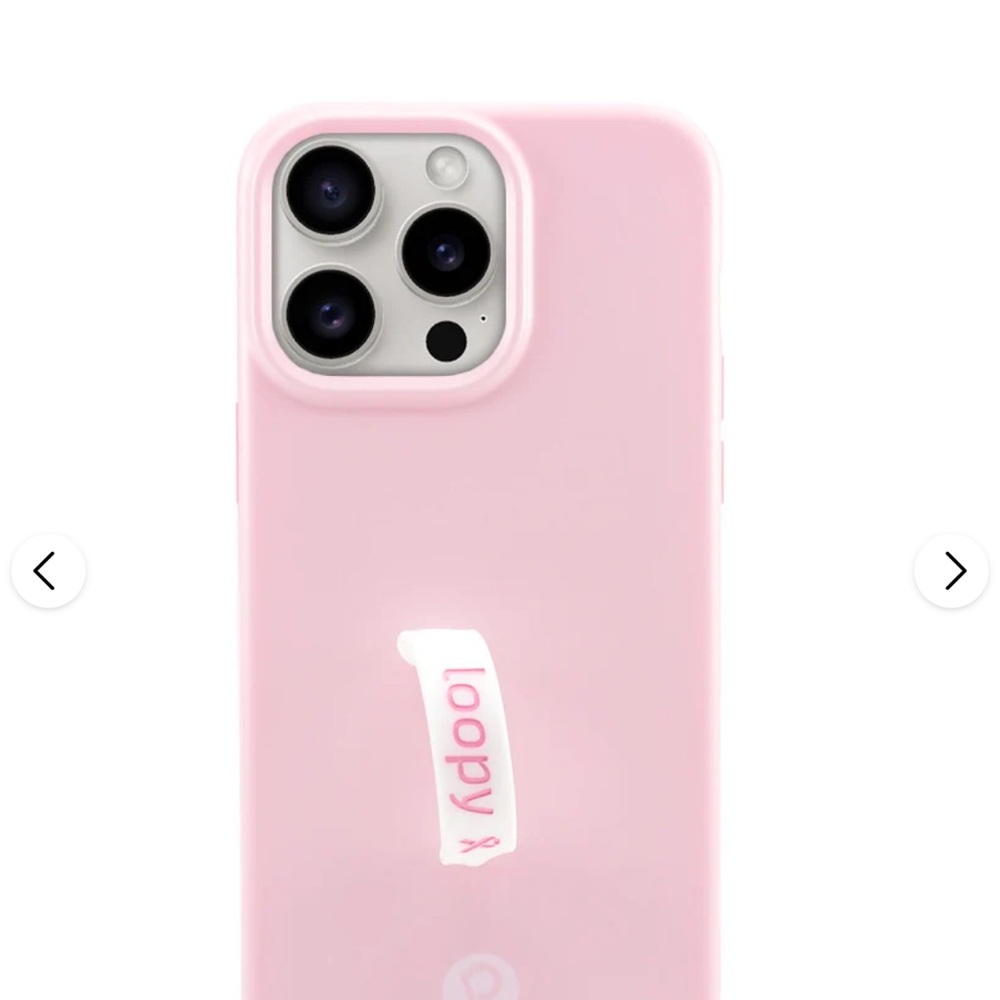 Loopy Case Soft Pink iPhone 15 ProMax
